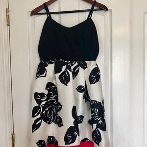 High-Low Floral Dress